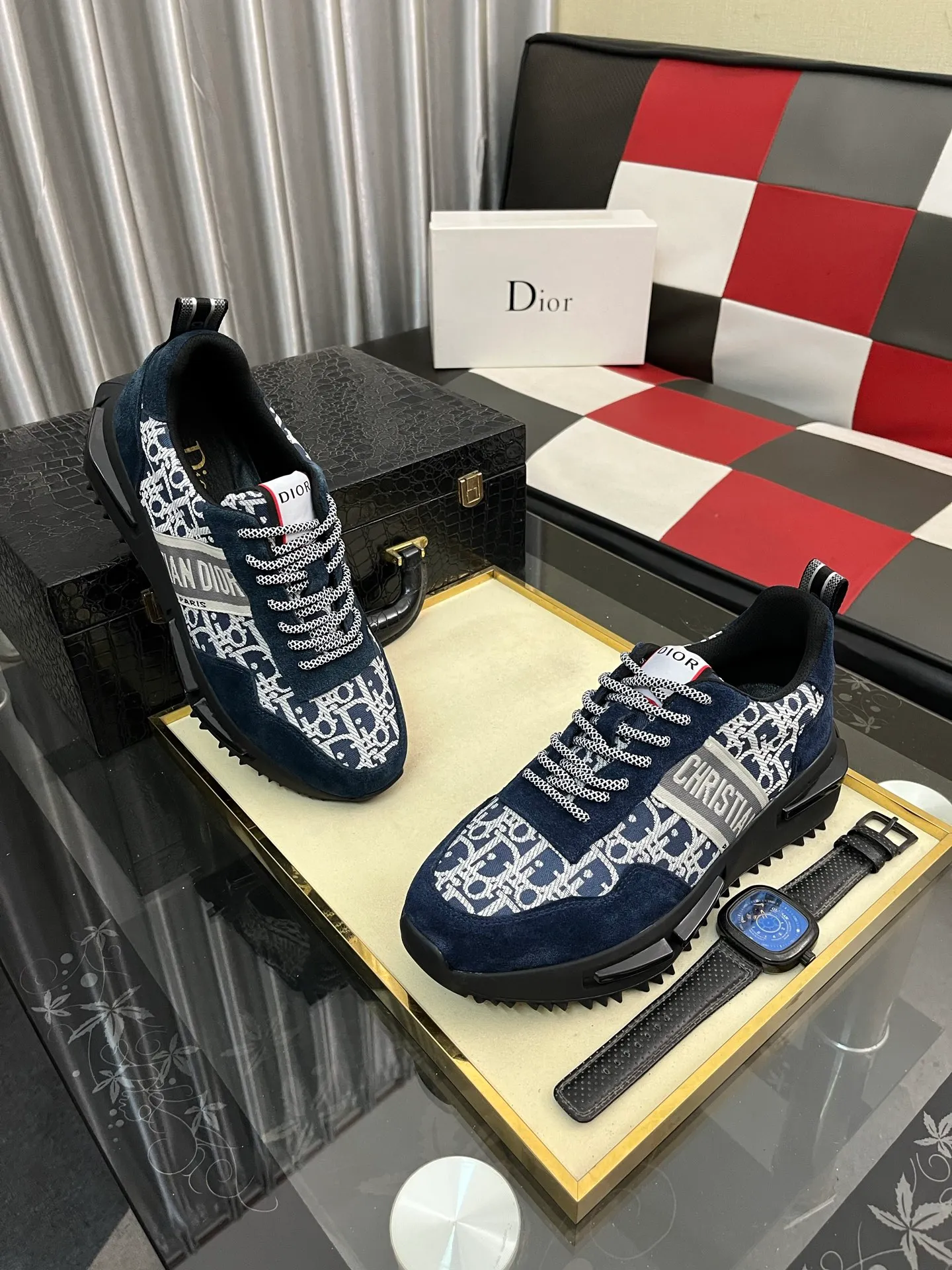 Men's shoes💰458⌚️⌚️"Dior DIOR*" latest hot style casual shoes, top brand [seduce] luxury~purchase, top~quality. [Strong] The upper is made of imported breathable cowhide with material ➕ breathable sheepskin feet (•) and fine workmanship. Code number: 38-442️⃣Colors available